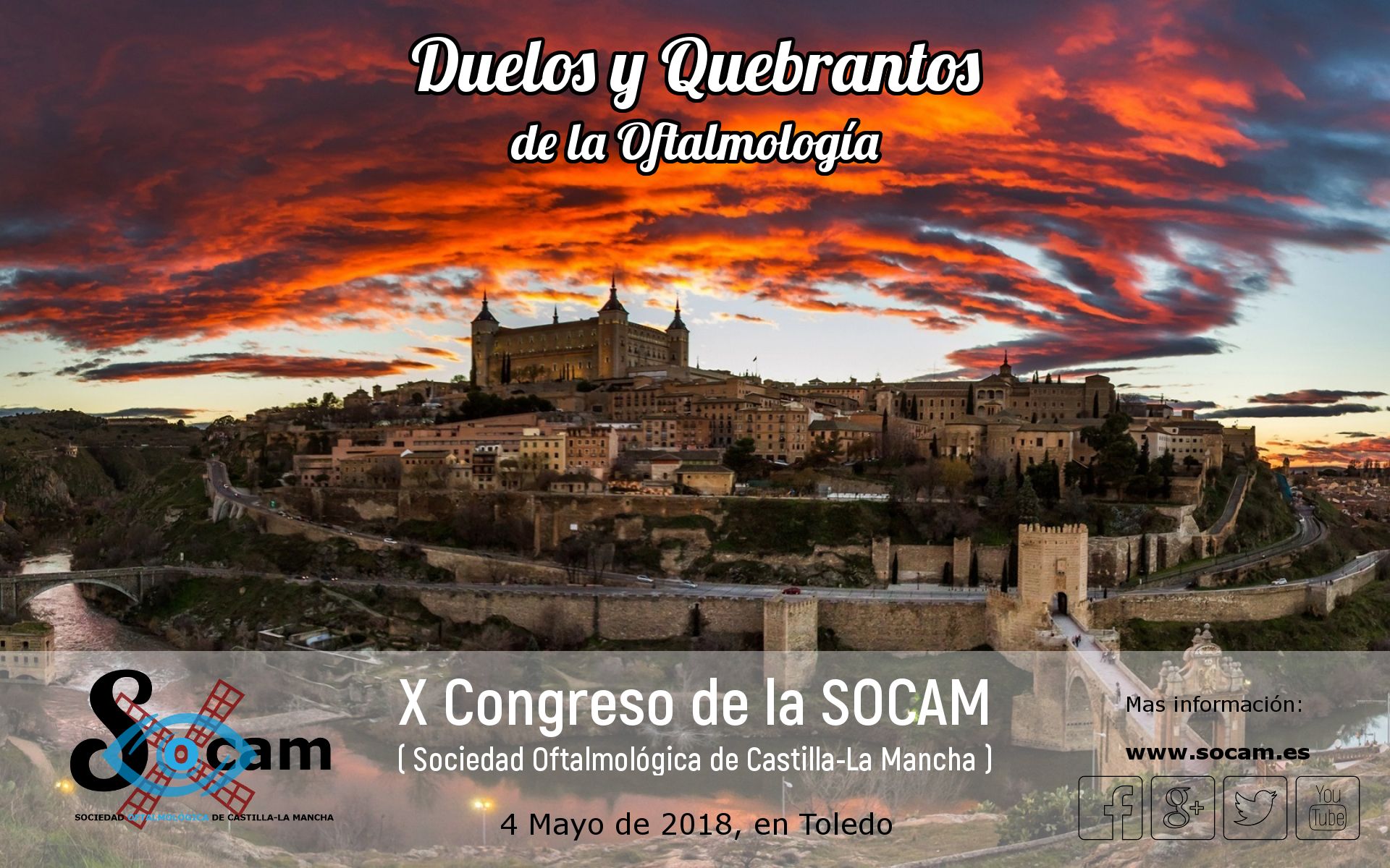 X Congreso de SOCAM en Toledo 2018